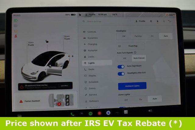 used 2020 Tesla Model 3 car, priced at $18,999