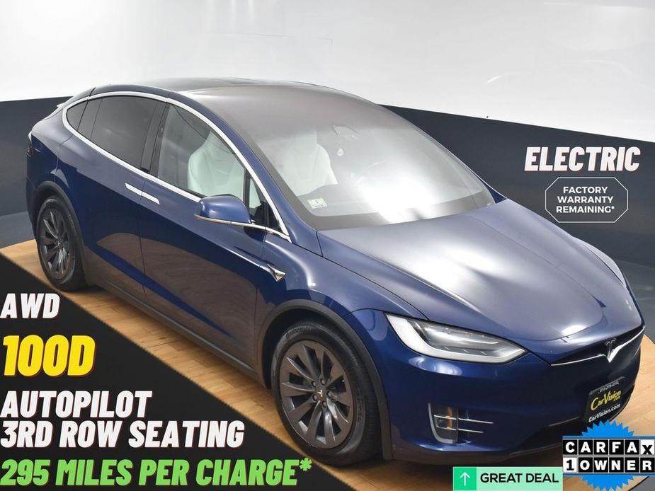 used 2018 Tesla Model X car, priced at $27,999