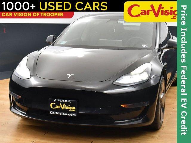 used 2021 Tesla Model 3 car, priced at $18,999