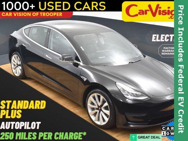 used 2020 Tesla Model 3 car, priced at $18,999