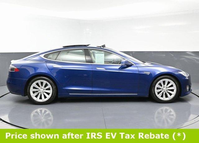 used 2016 Tesla Model S car, priced at $12,999