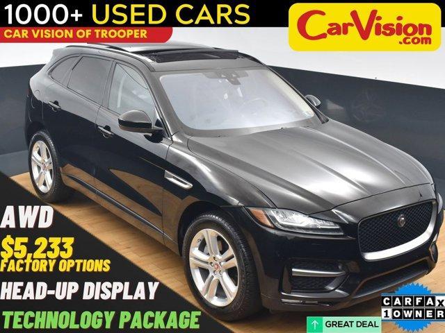 used 2018 Jaguar F-PACE car, priced at $21,899