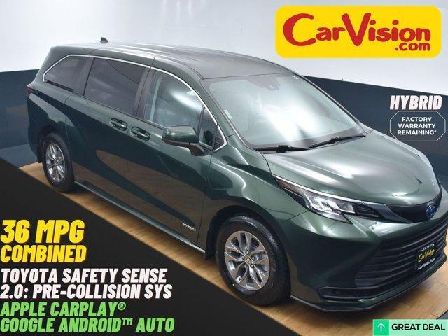 used 2021 Toyota Sienna car, priced at $31,499