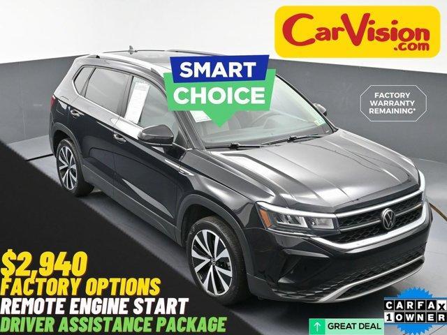 used 2022 Volkswagen Taos car, priced at $18,499