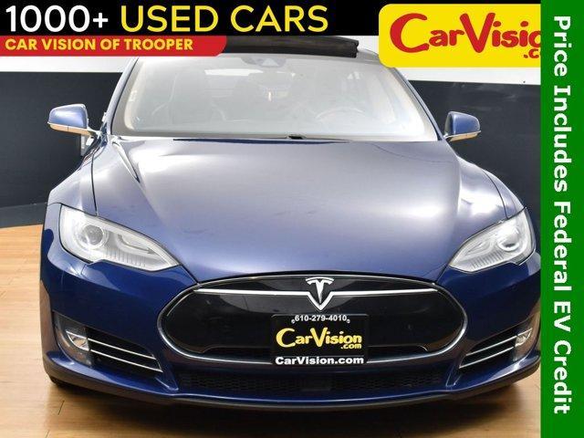 used 2015 Tesla Model S car, priced at $16,999