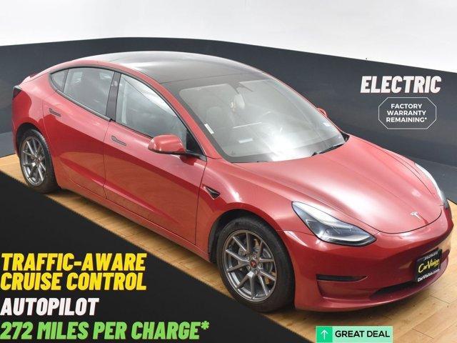 used 2022 Tesla Model 3 car, priced at $15,999