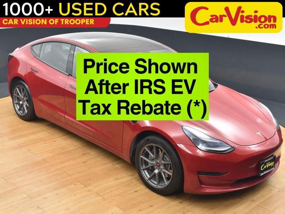 used 2022 Tesla Model 3 car, priced at $12,999