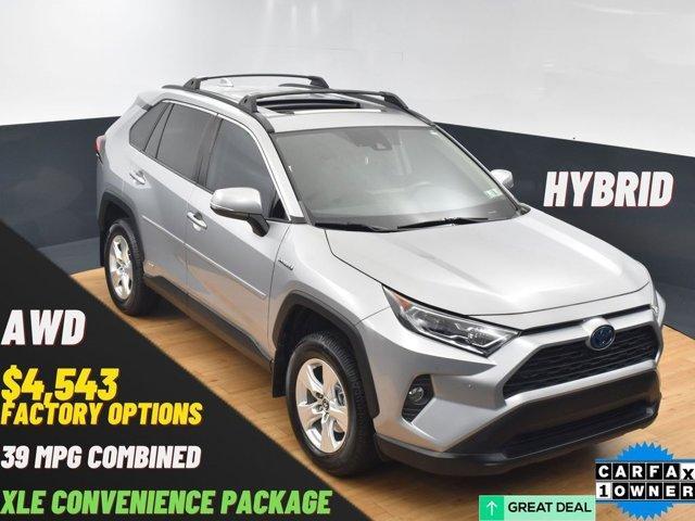 used 2019 Toyota RAV4 Hybrid car, priced at $19,999