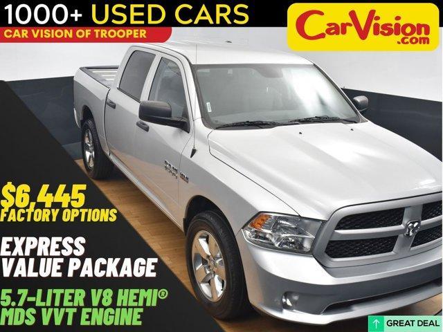 used 2018 Ram 1500 car, priced at $21,999