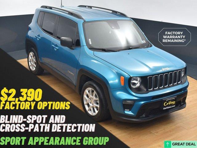 used 2022 Jeep Renegade car, priced at $17,999