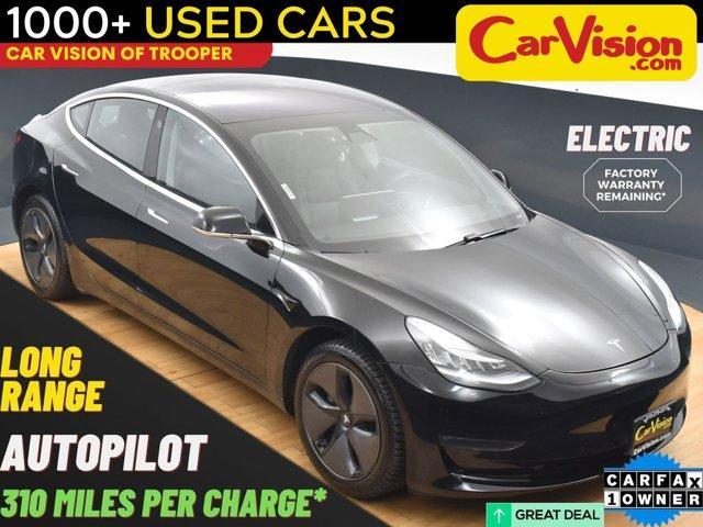 used 2018 Tesla Model 3 car, priced at $17,999