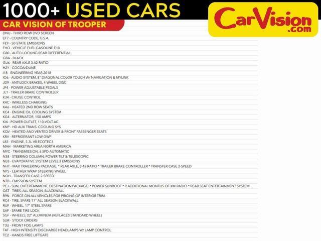 used 2018 Chevrolet Suburban car, priced at $30,499