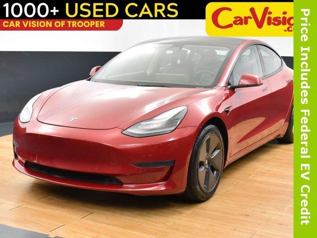 used 2022 Tesla Model 3 car, priced at $16,999