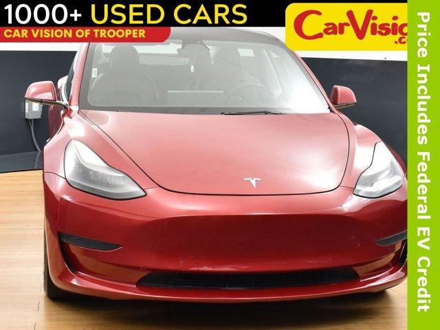 used 2022 Tesla Model 3 car, priced at $16,999