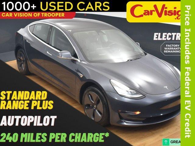 used 2019 Tesla Model 3 car, priced at $18,999