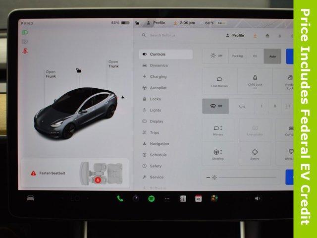 used 2019 Tesla Model 3 car, priced at $18,999