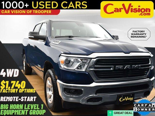 used 2021 Ram 1500 car, priced at $27,999