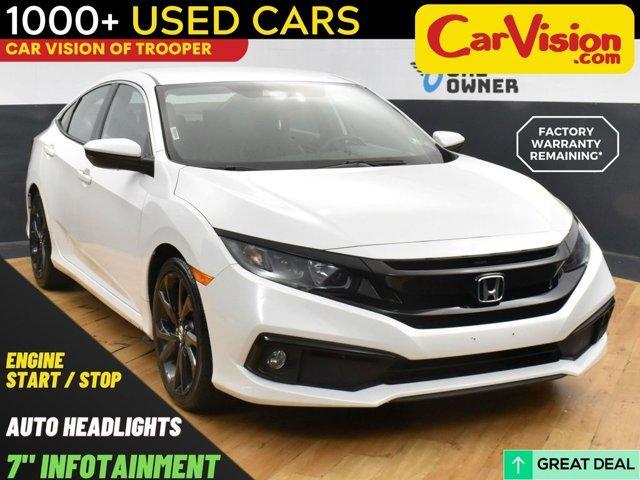 used 2021 Honda Civic car, priced at $18,999