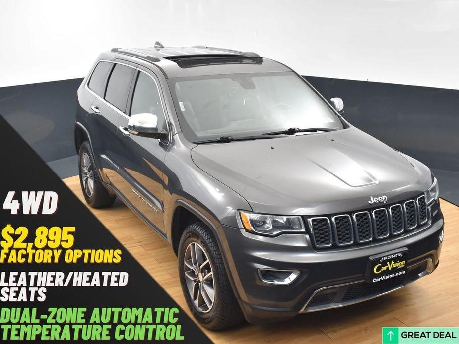 used 2017 Jeep Grand Cherokee car, priced at $16,899