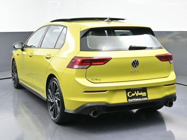 used 2022 Volkswagen Golf GTI car, priced at $25,499