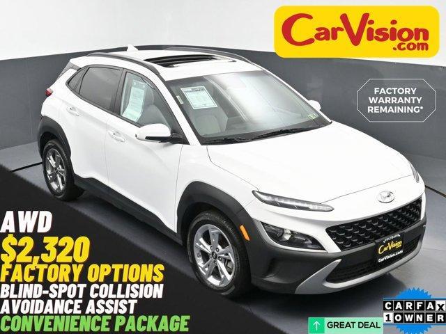 used 2022 Hyundai Kona car, priced at $18,499