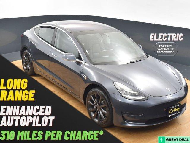 used 2018 Tesla Model 3 car, priced at $19,999