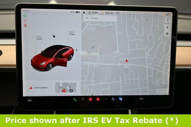 used 2020 Tesla Model 3 car, priced at $17,999