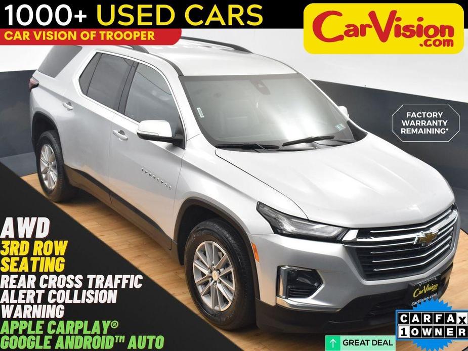 used 2022 Chevrolet Traverse car, priced at $27,999