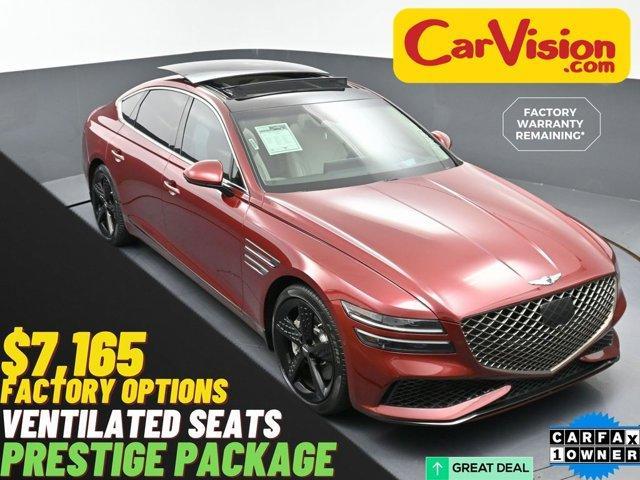 used 2022 Genesis G80 car, priced at $38,999