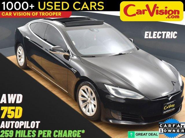 used 2016 Tesla Model S car, priced at $14,999