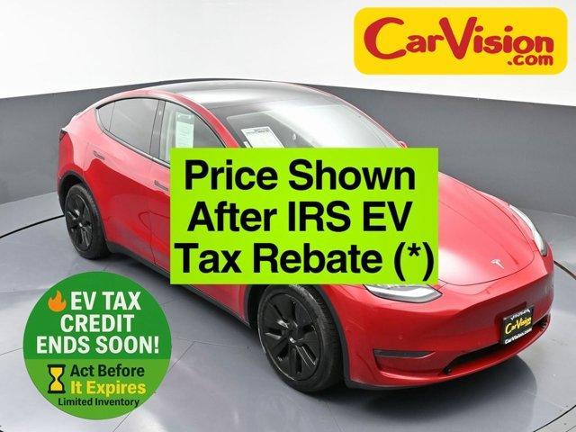 used 2021 Tesla Model Y car, priced at $17,999