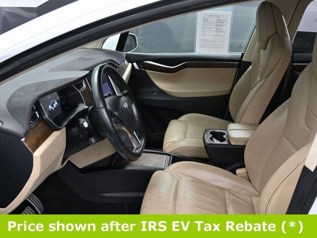 used 2016 Tesla Model X car, priced at $19,999