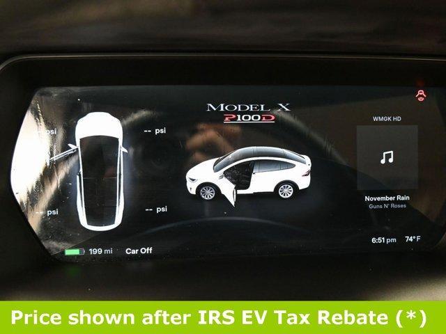 used 2016 Tesla Model X car, priced at $19,999