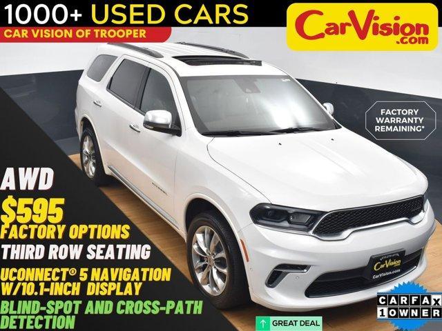 used 2021 Dodge Durango car, priced at $29,999