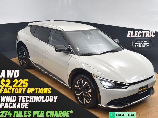 used 2022 Kia EV6 car, priced at $19,999