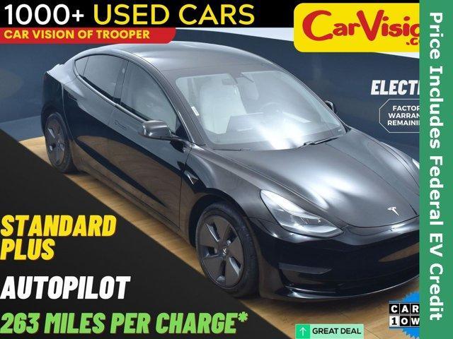 used 2021 Tesla Model 3 car, priced at $19,999