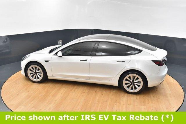 used 2022 Tesla Model 3 car, priced at $19,999