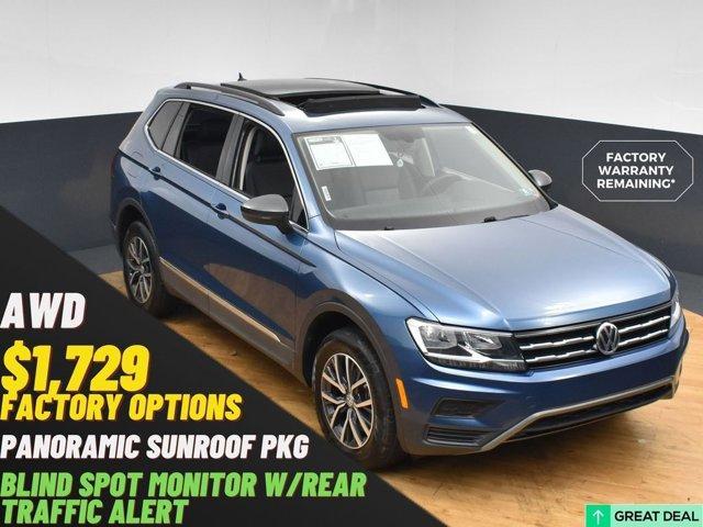 used 2020 Volkswagen Tiguan car, priced at $18,999