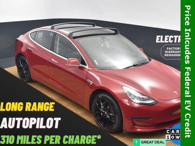 used 2018 Tesla Model 3 car, priced at $15,999