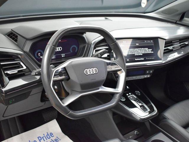 used 2022 Audi Q4 e-tron car, priced at $24,999