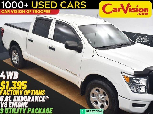 used 2021 Nissan Titan car, priced at $27,999