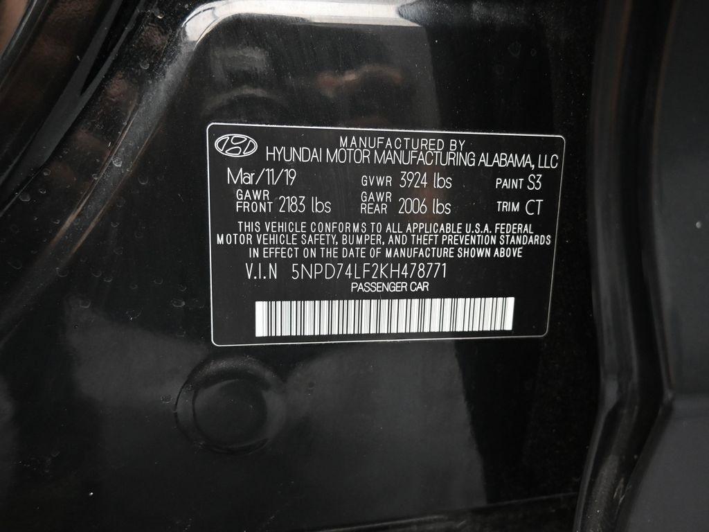 used 2019 Hyundai Elantra car, priced at $12,499