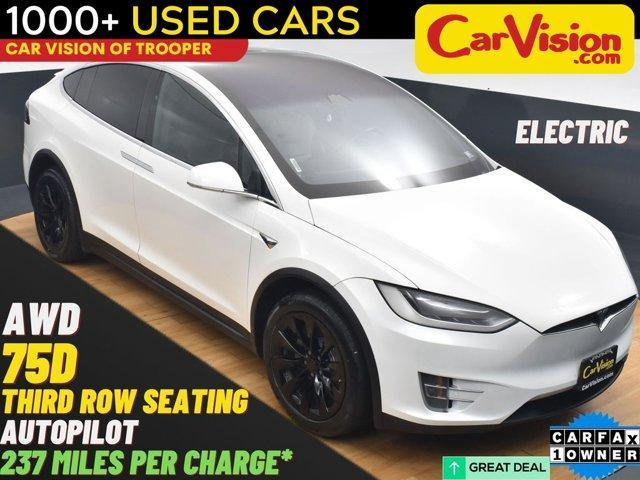 used 2017 Tesla Model X car, priced at $20,499