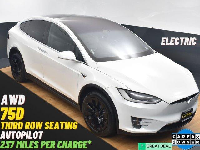 used 2017 Tesla Model X car, priced at $20,499