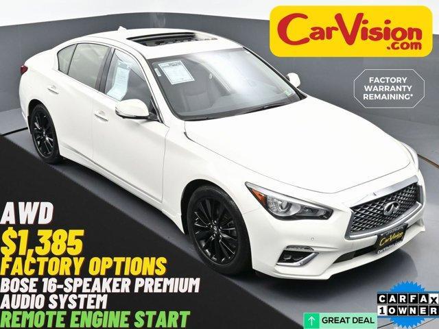 used 2023 INFINITI Q50 car, priced at $29,999