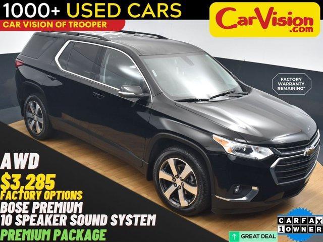 used 2021 Chevrolet Traverse car, priced at $29,699