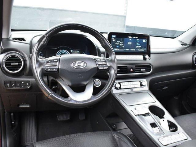 used 2021 Hyundai Kona EV car, priced at $15,999