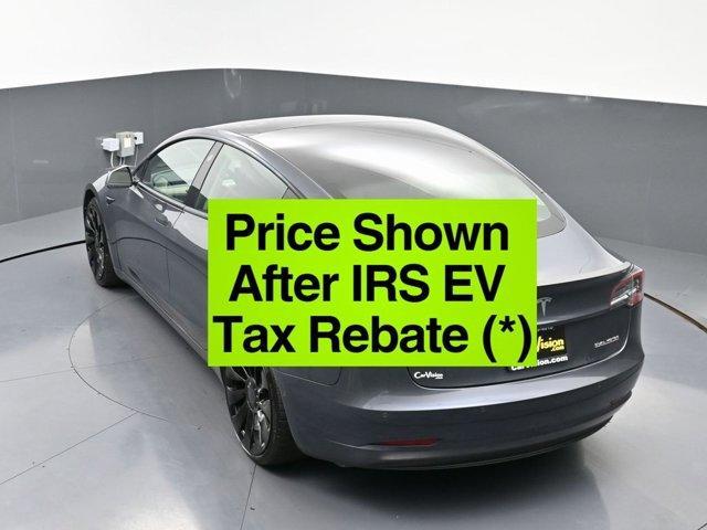 used 2022 Tesla Model 3 car, priced at $17,999
