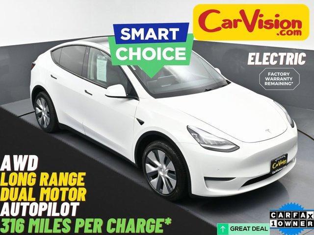 used 2020 Tesla Model Y car, priced at $17,799