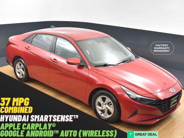 used 2021 Hyundai Elantra car, priced at $13,499